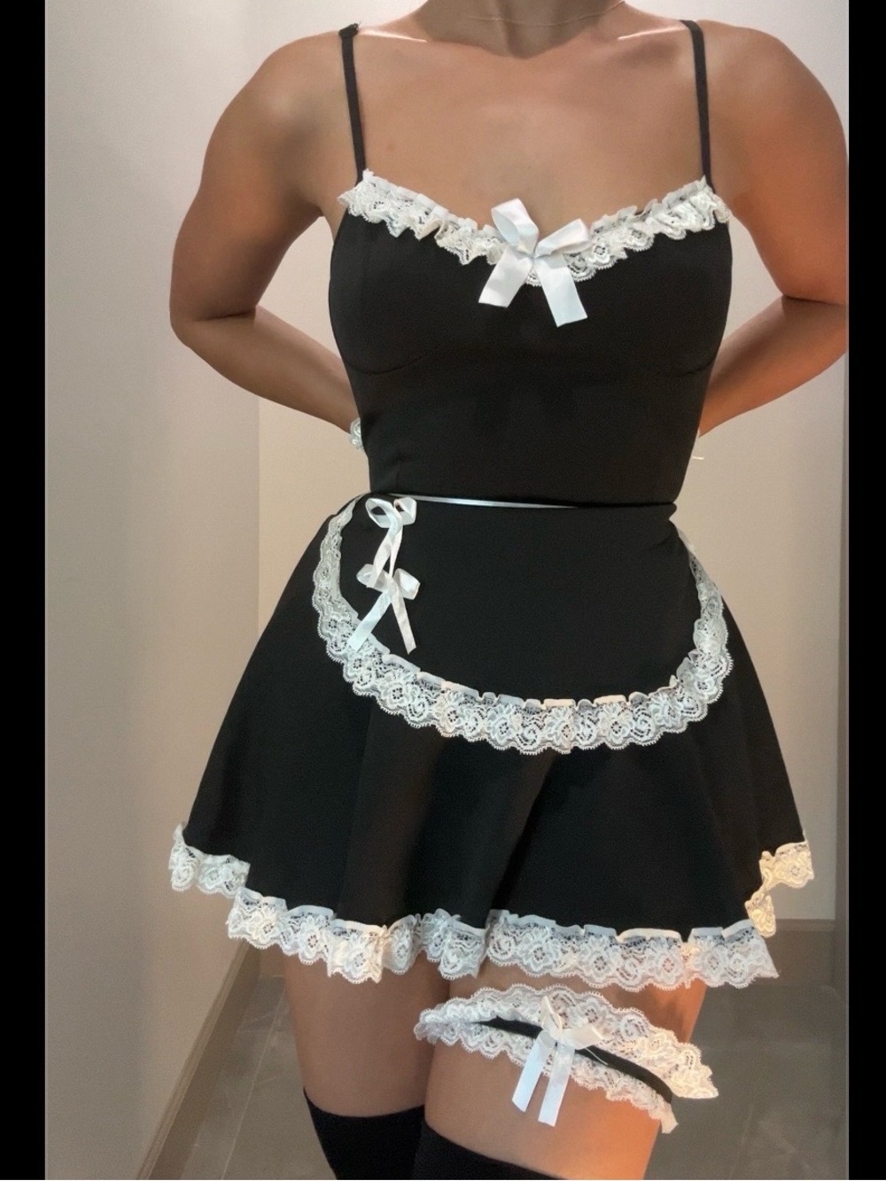 French Maid Costume Outfit